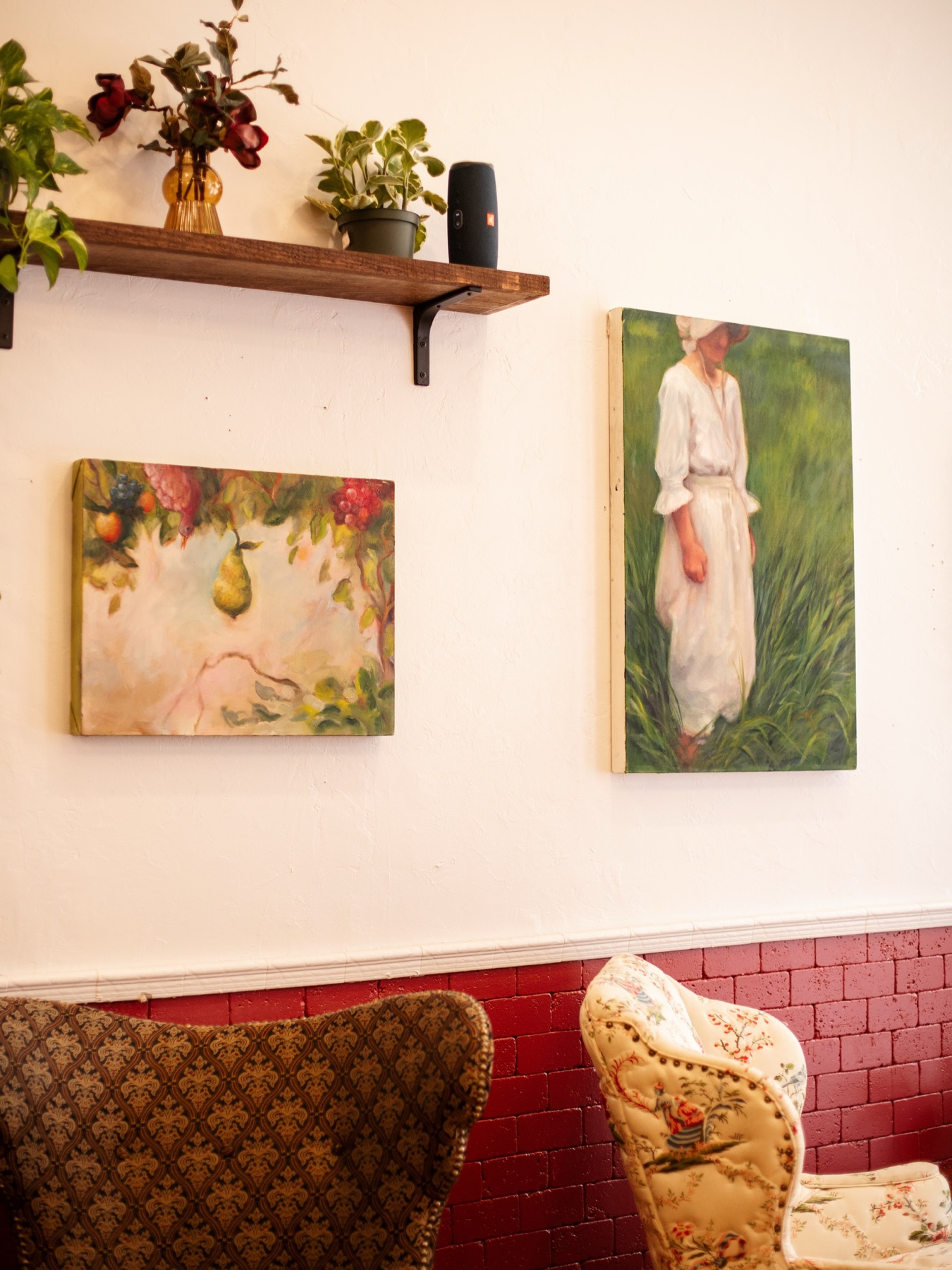 Artwork by Eve Willow Dickson displayed at Our Place